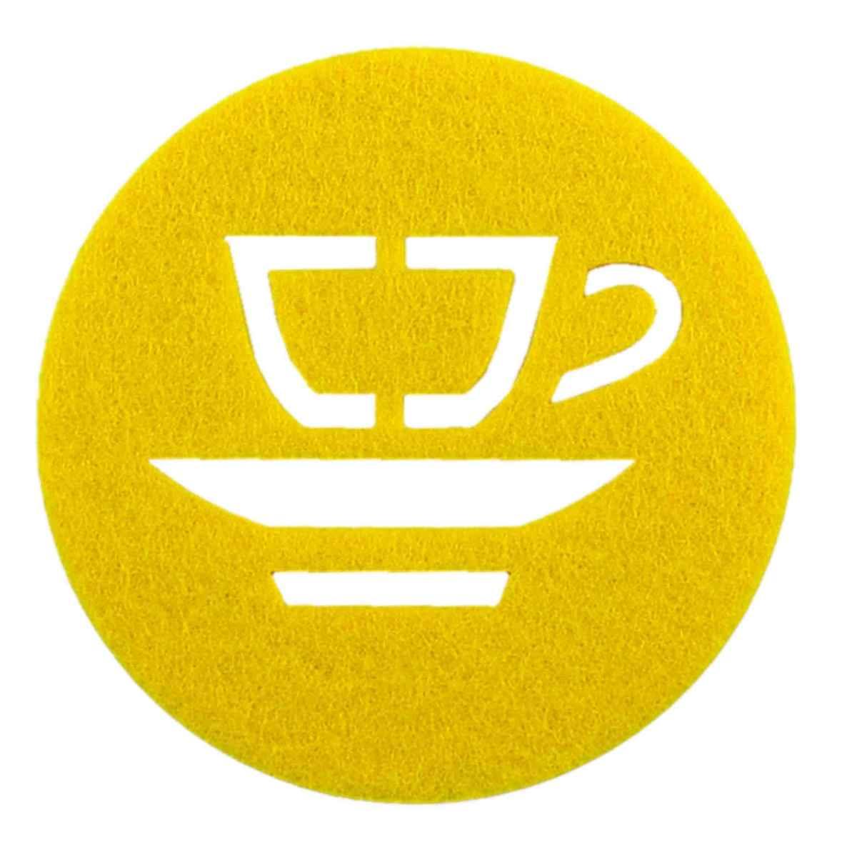 Sottobicchieri Feltro Tripp cm.10 pz.6 2 Mod. | M2 Store