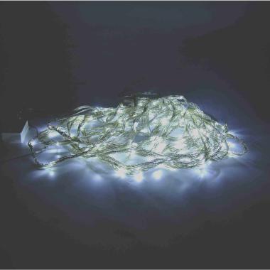 Luci Natale Tenda Esterno LED 140 Bianco F. cm.100xh200 |M2 Store