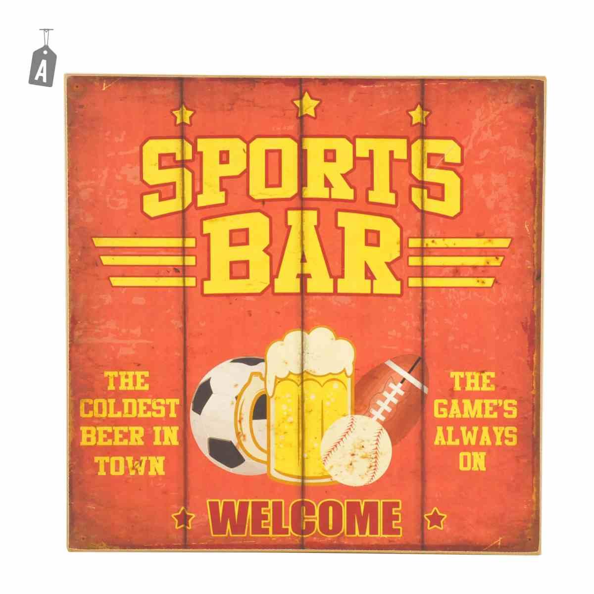 Quadro Legno MDF cm.30X30 3 Soggetti Assortiti | M2 Store