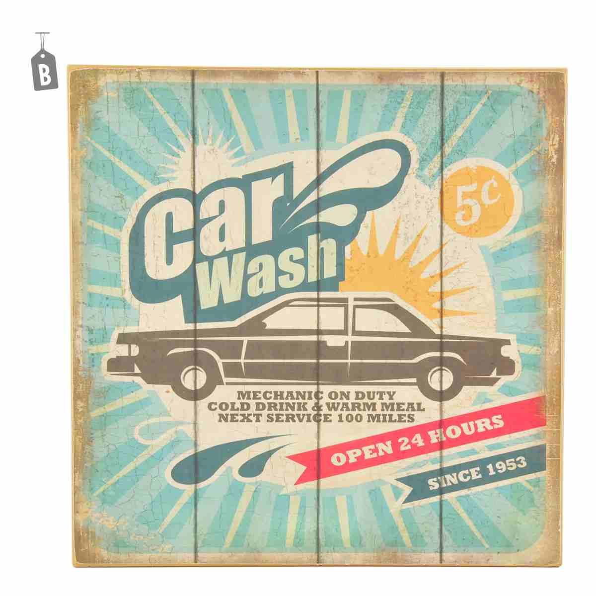 Quadro Legno MDF cm.30X30 3 Soggetti Assortiti | M2 Store