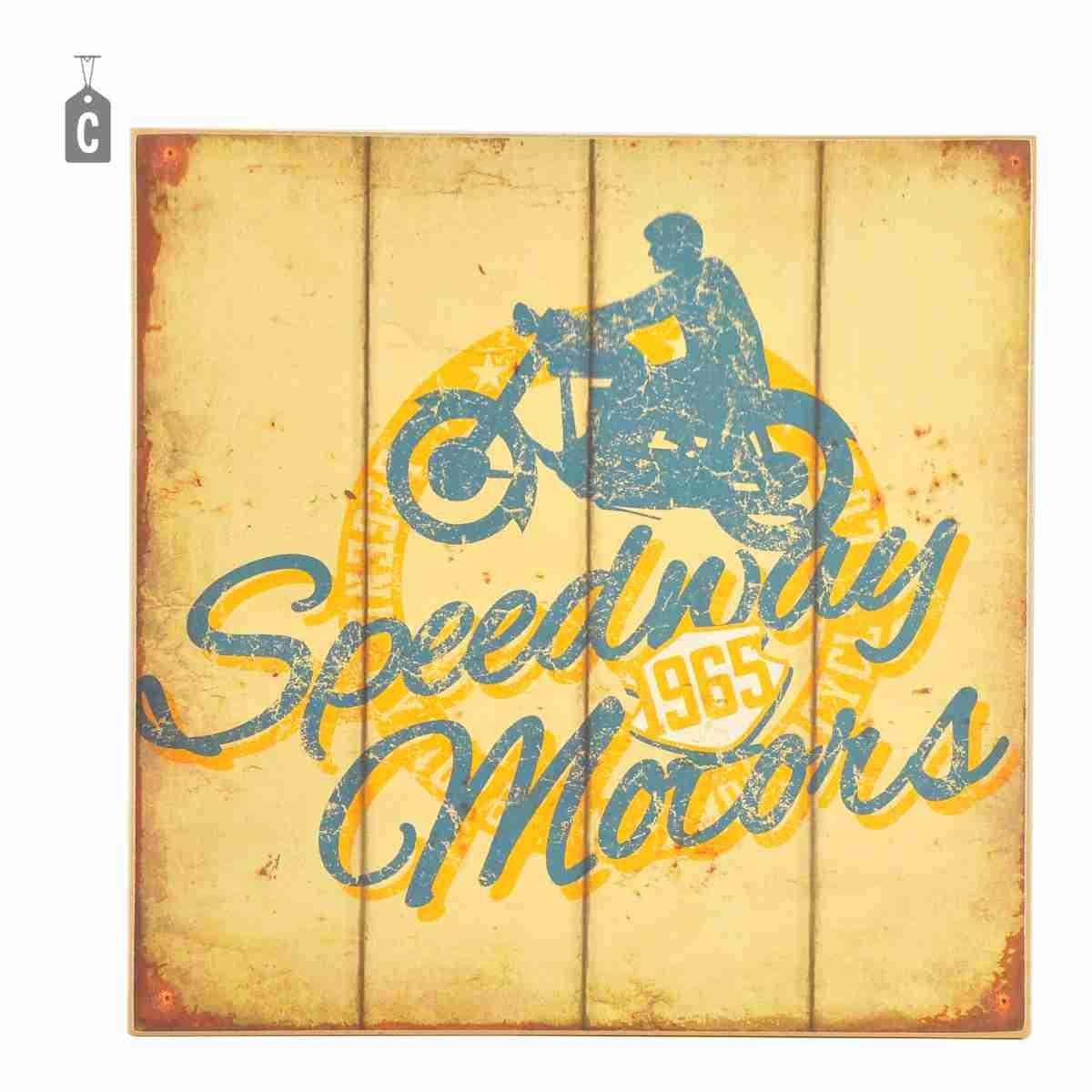 Quadro Legno MDF cm.30X30 3 Soggetti Assortiti | M2 Store