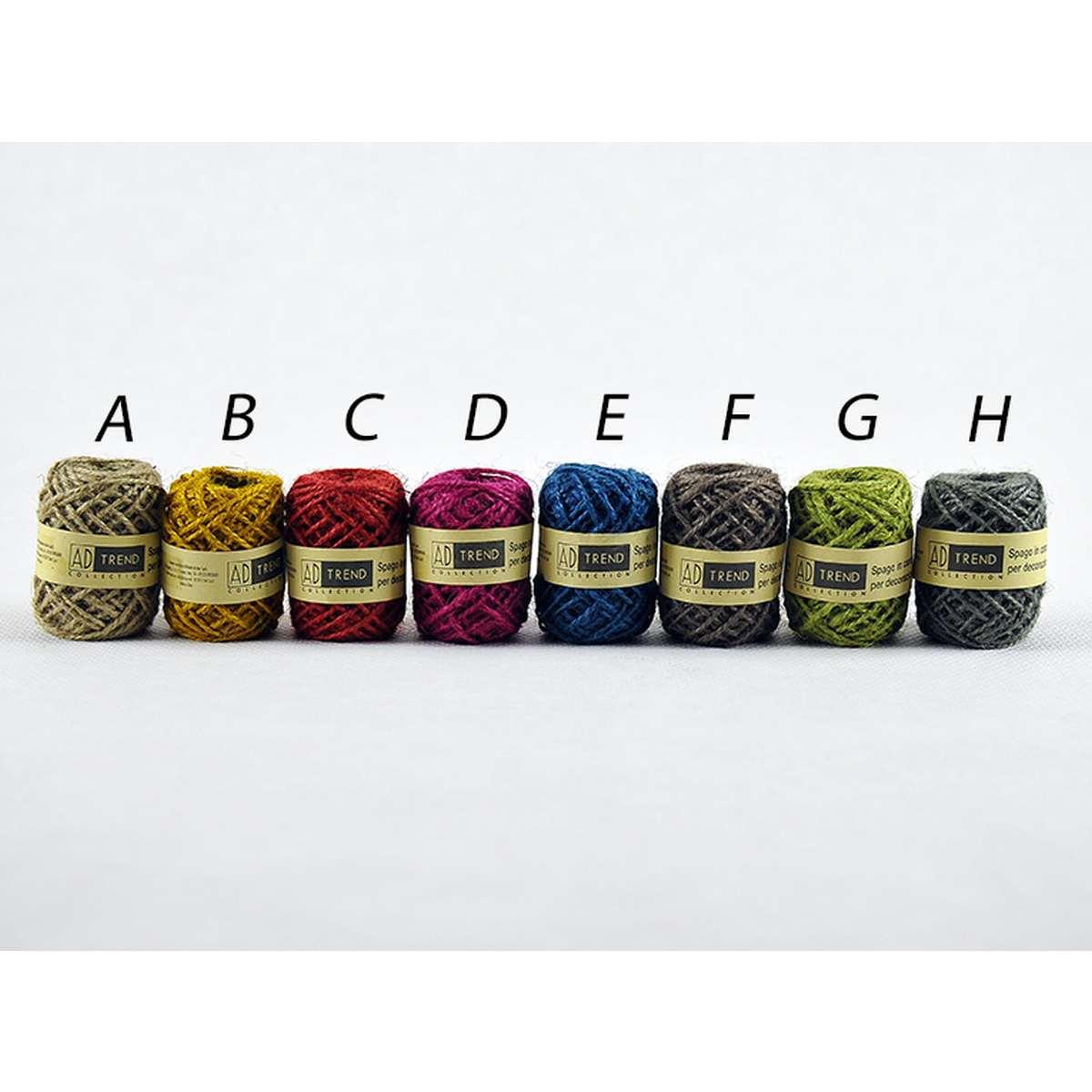 Nastro Regalo Spago Canapa 8 Colori mt.10 |M2 Store