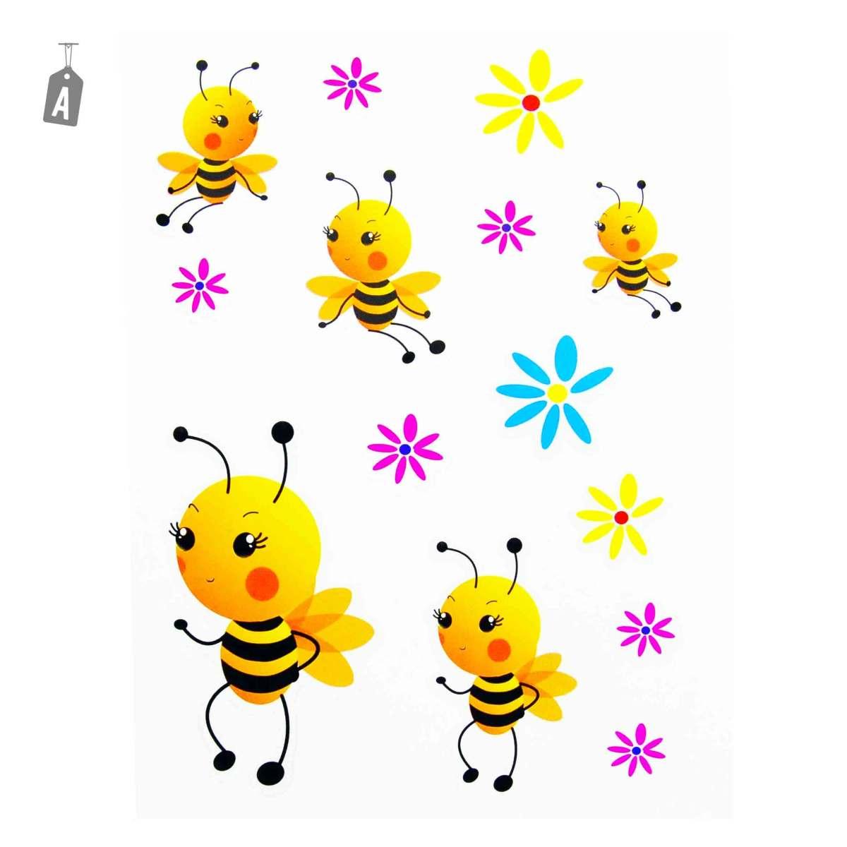 Stickers Adesivi cm.15x20 6 Modelli Assortiti |M2 Store