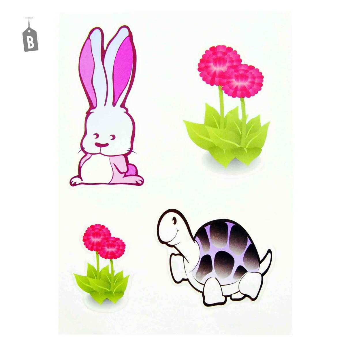 Stickers Adesivi cm.15x20 6 Modelli Assortiti |M2 Store