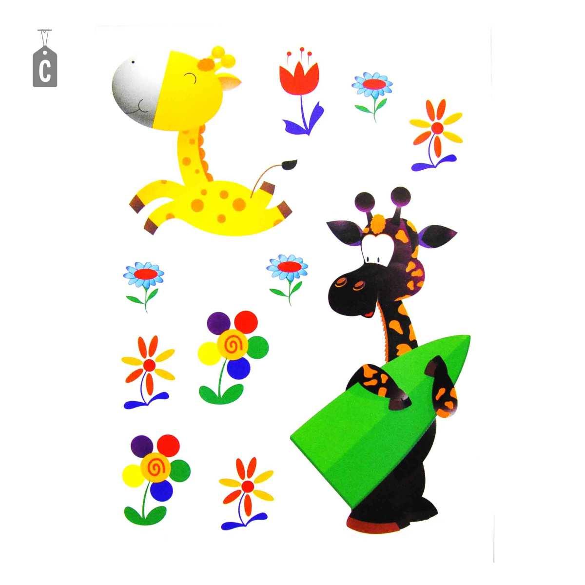 Stickers Adesivi cm.15x20 6 Modelli Assortiti |M2 Store