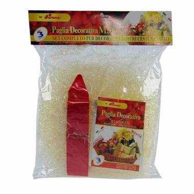 Paglia Busta con Cellophan Coccarda gr.250 |M2 Store