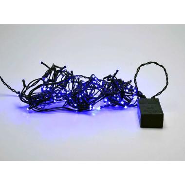 Luci Interno 100 Led Blu 8 Giochi di Luce