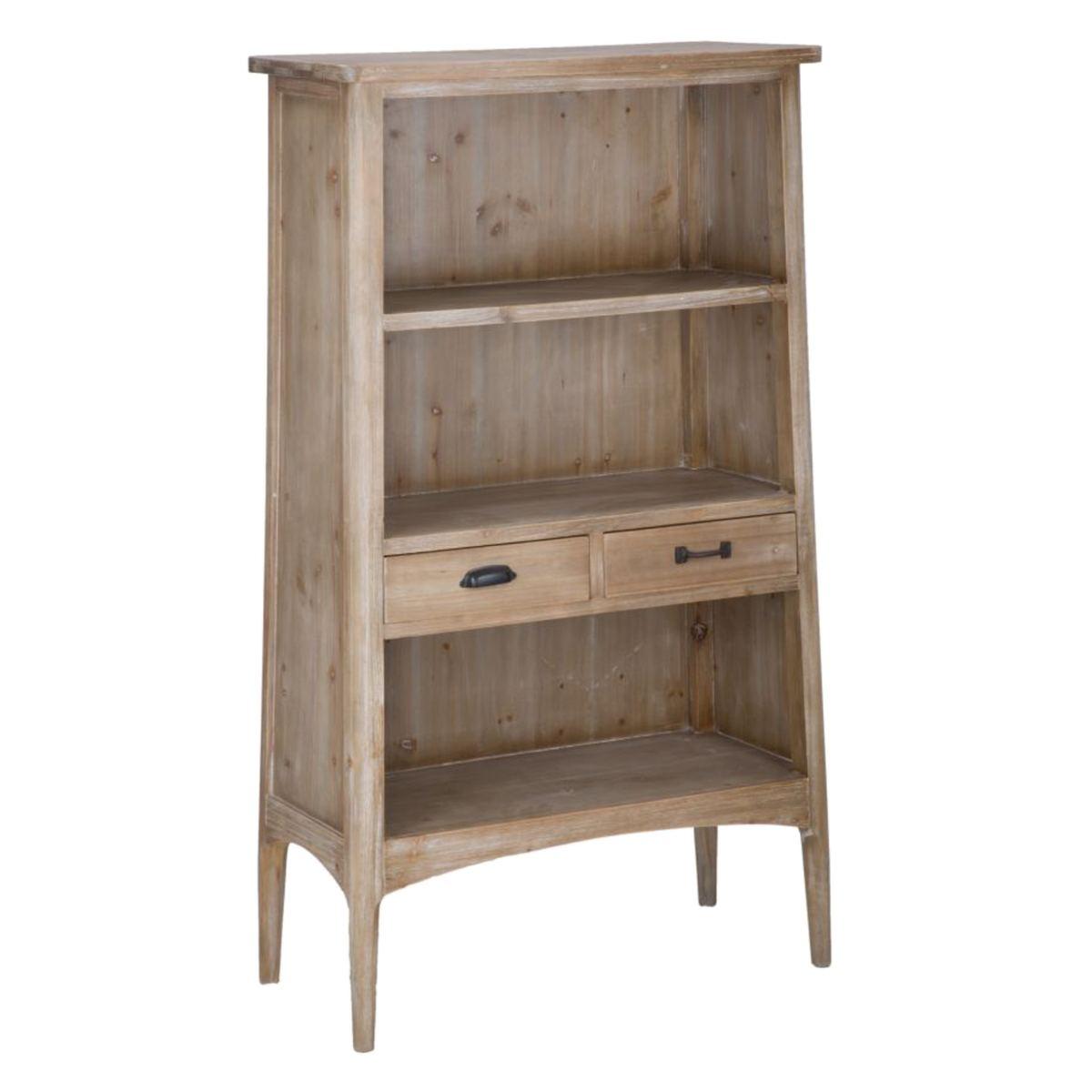 Libreria Legno 3 Piani E Cassetti cm.144 |Mauro Ferretti