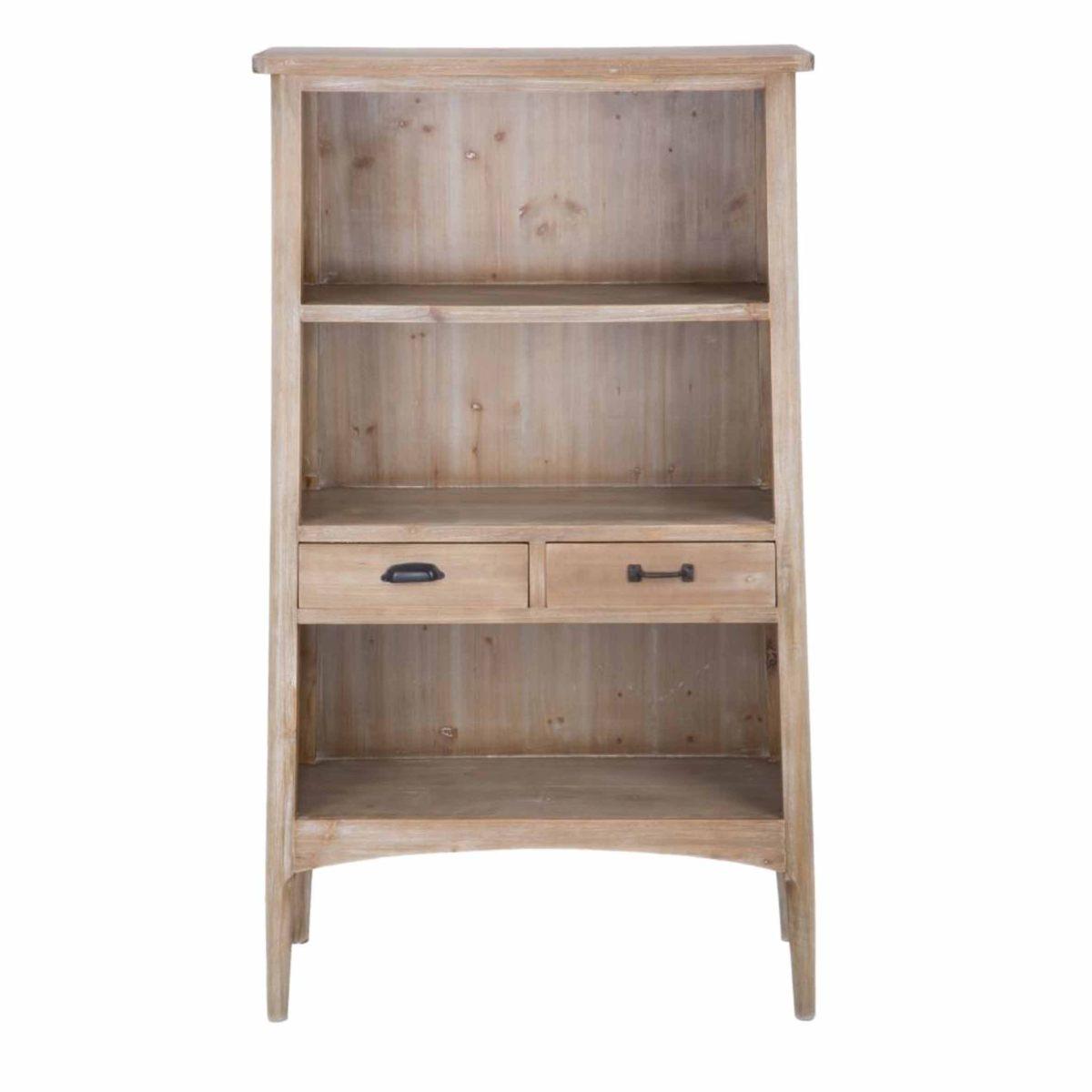 Libreria Legno 3 Piani E Cassetti cm.144 |Mauro Ferretti