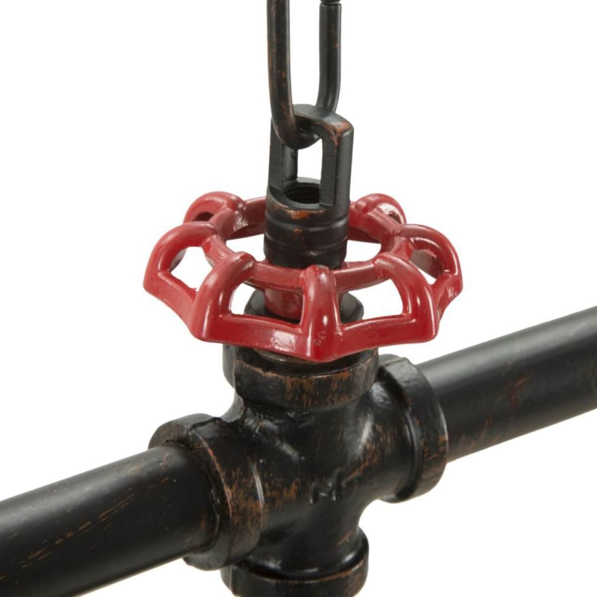 Lampadario Metallo Industry 5 Luci cm.114 |Mauro Ferretti