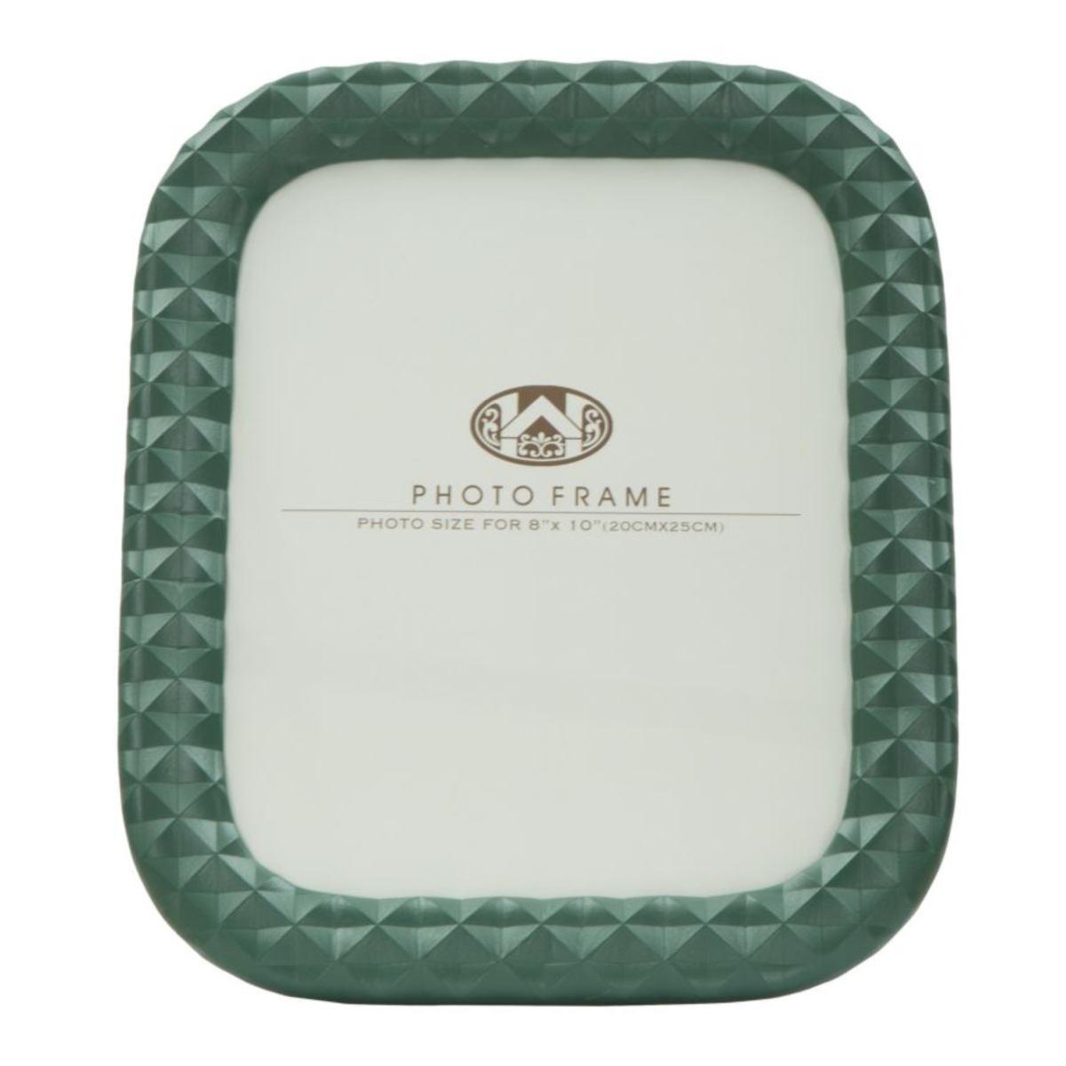 Cornice cm.20x25 Resina Verde Block |Mauro Ferretti