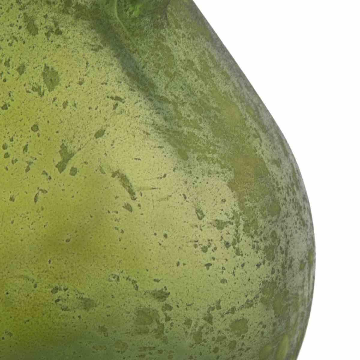 Vaso Vetro Anfora Verde cm.Ø15x24 |Mauro Ferretti