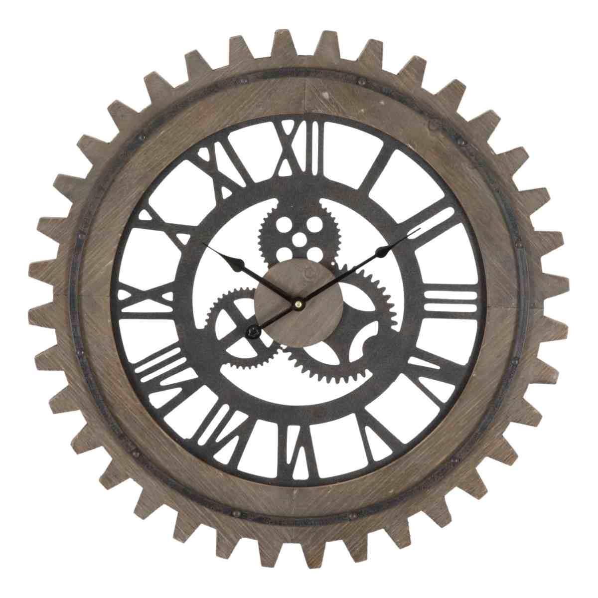 Orologio A Parete cm.Ø60 Ingranaggi |Mauro Ferretti