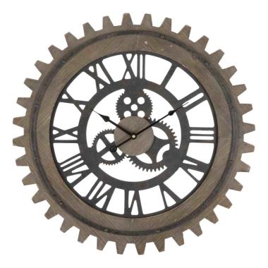 Orologio A Parete cm.Ø60 Ingranaggi |Mauro Ferretti