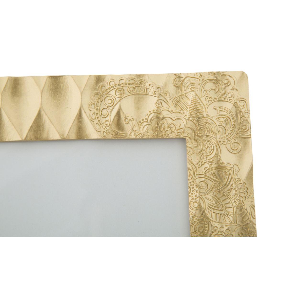 Cornice cm.20x25 Resina Oro Con Mandala |Mauro Ferretti