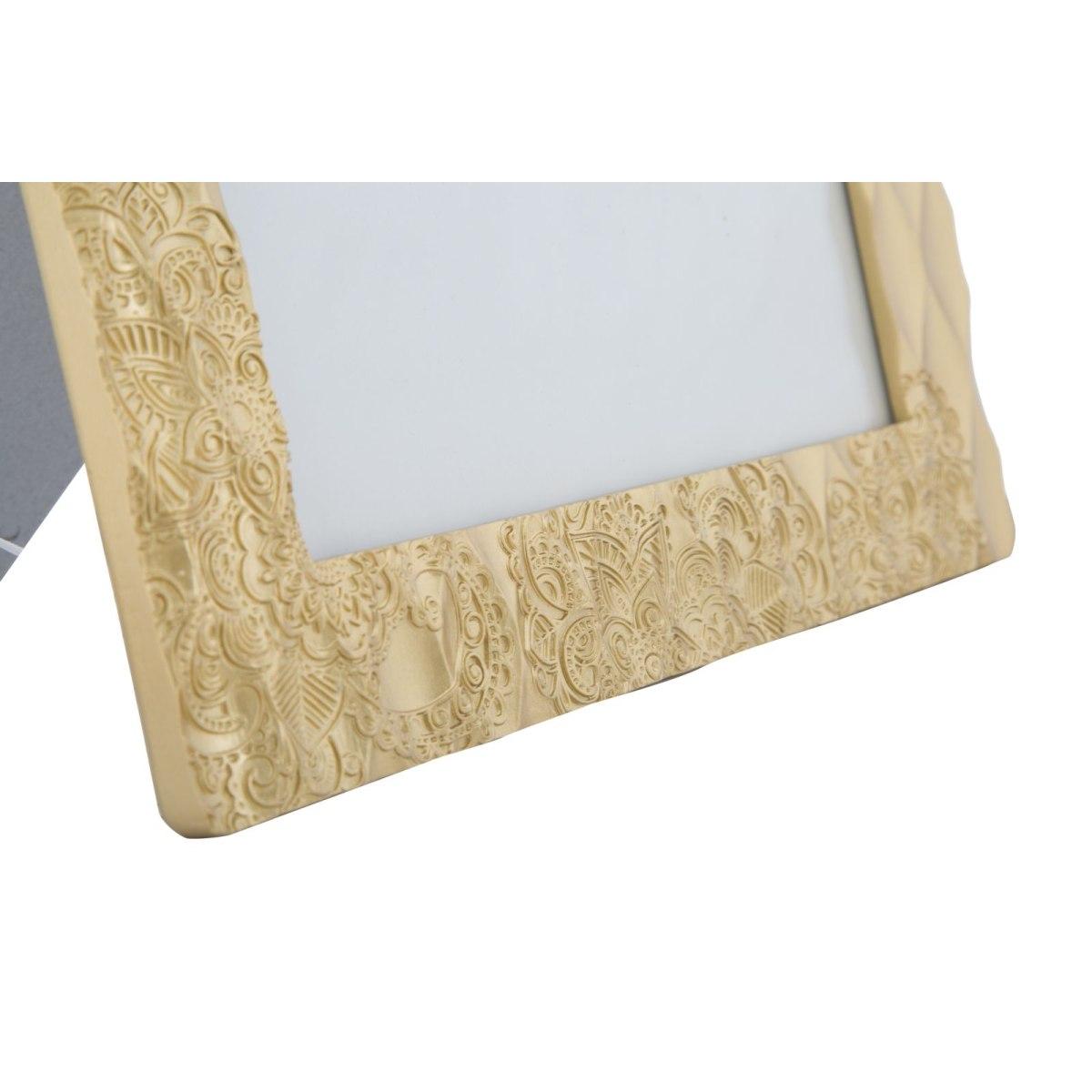 Cornice cm.20x25 Resina Oro Con Mandala |Mauro Ferretti