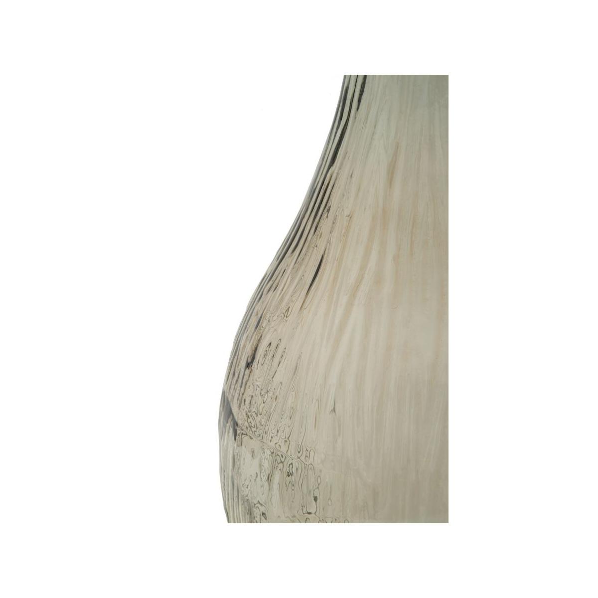 Vaso Vetro Riciclato Slim Lighty cm.Ø34x75 Made In Spain |Mauro Ferretti