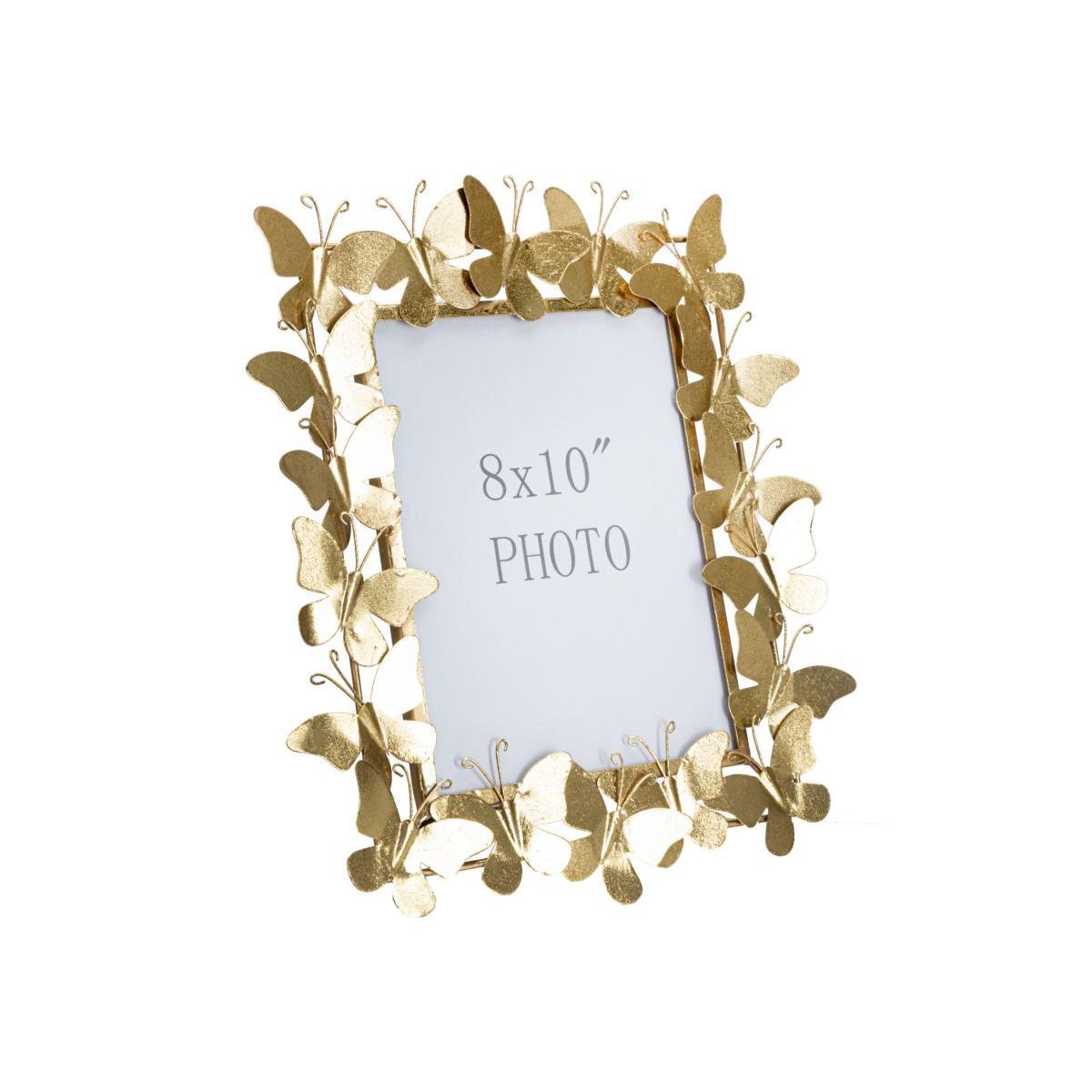 Cornice Butterfly Glam cm.35x15x38 Misura Interna cm.20x25 |Mauro Ferretti