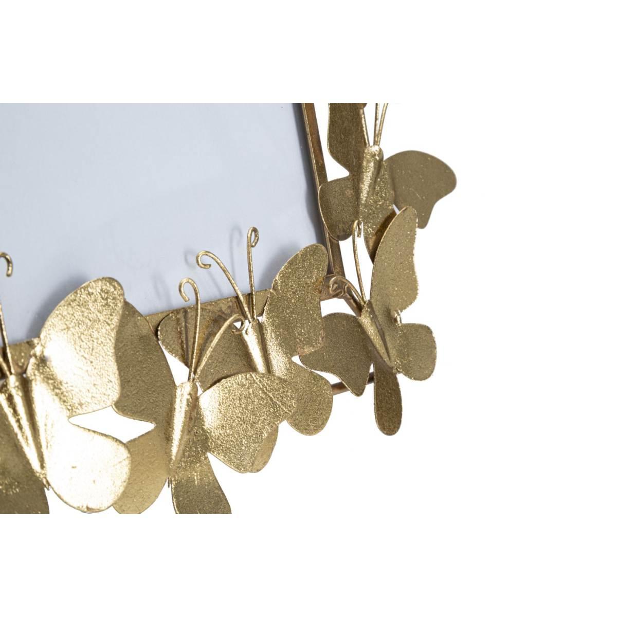 Cornice Butterfly Glam cm.35x15x38 Misura Interna cm.20x25 |Mauro Ferretti