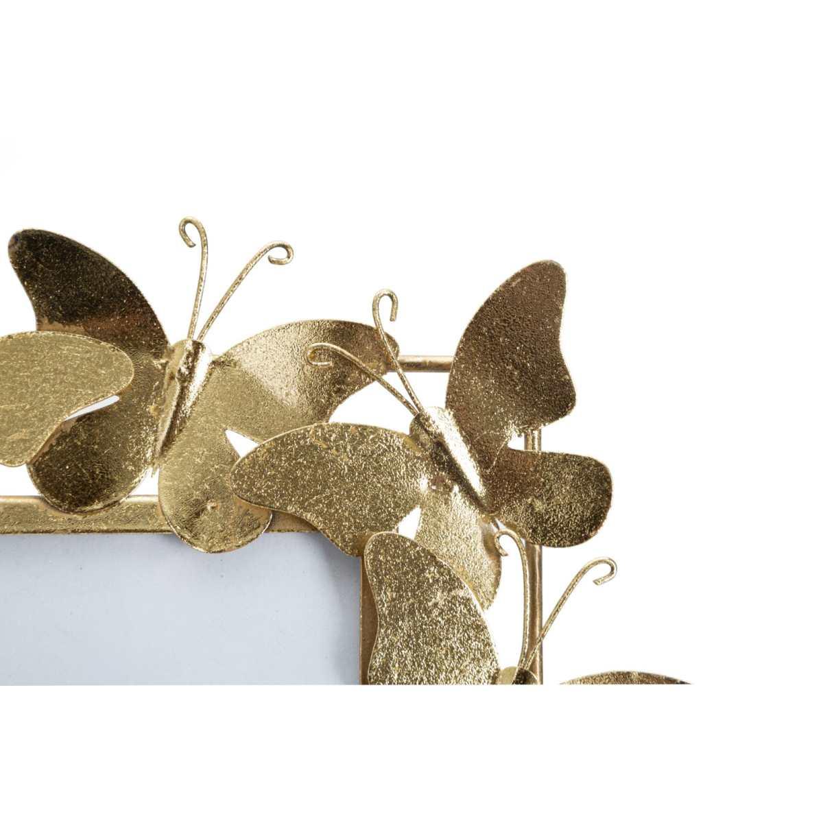 Cornice Butterfly Glam cm.35x15x38 Misura Interna cm.20x25 |Mauro Ferretti