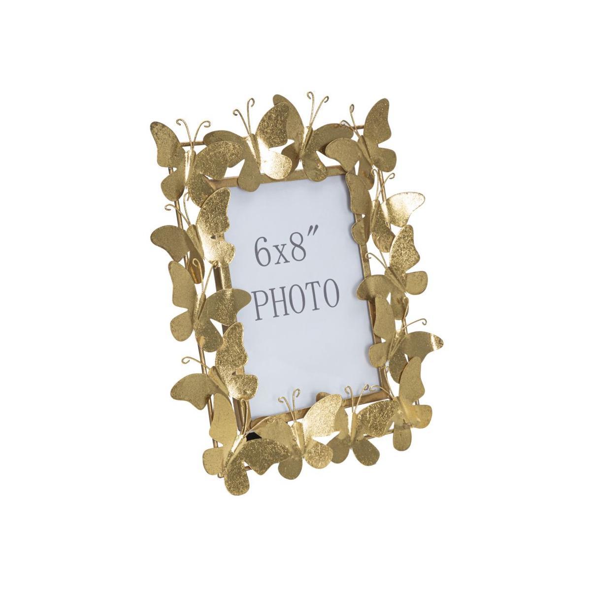 Cornice Butterfly Glam cm.28x11,5x30,5 Misura Interna cm.15x20 |Mauro Ferretti