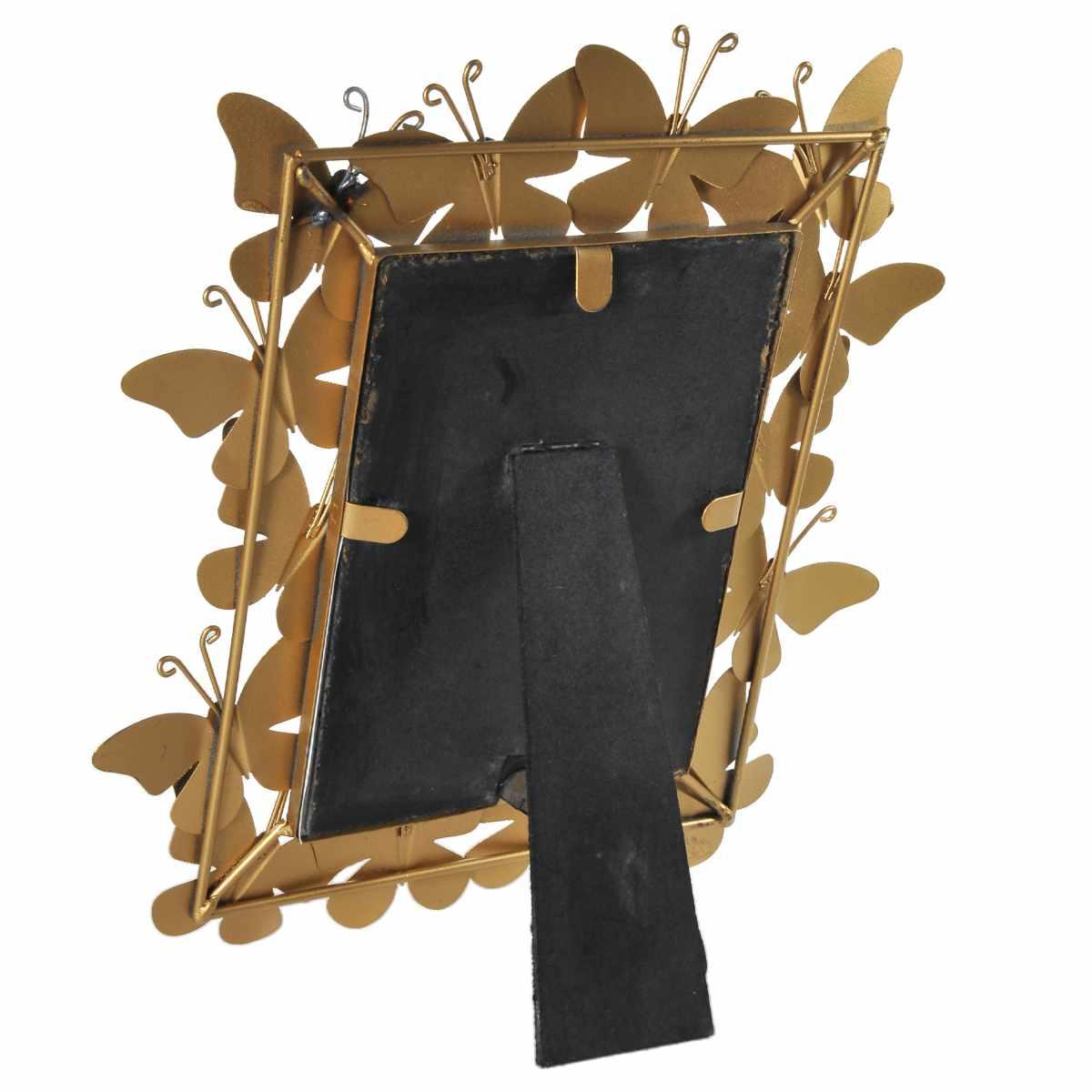 Cornice Butterfly Glam cm.28x11,5x30,5 Misura Interna cm.15x20 |Mauro Ferretti