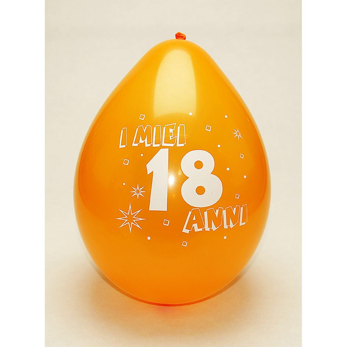 Palloncino cm.Ø25 18 Anni Color Set pz.16 |M2 Store