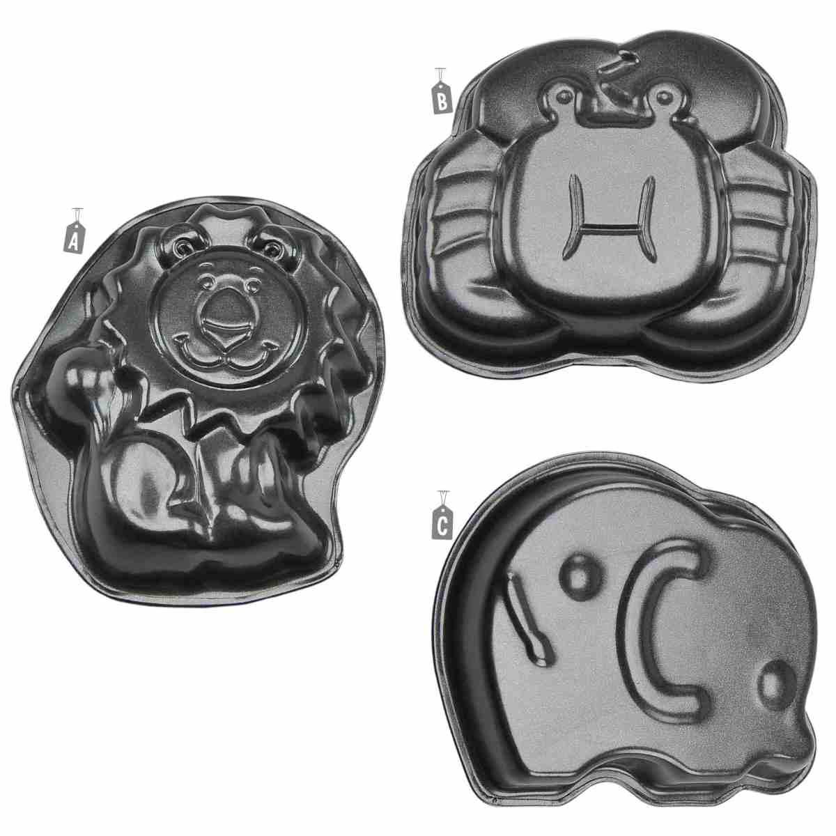 Formine Dolci Animali cm.10 3 Mod. | M2 Store