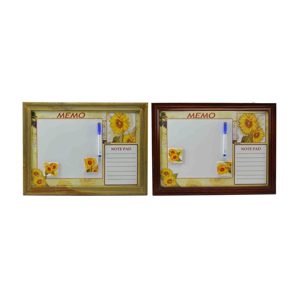 Lavagna Magnetica Girasole Memo 2 Modelli Assortiti | Gicos