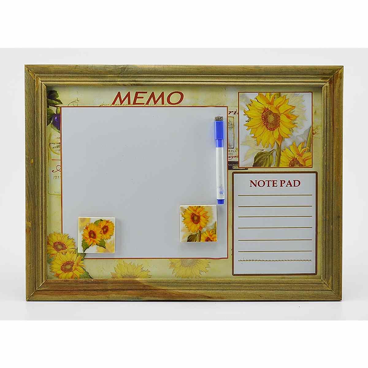 Lavagna Magnetica Girasole Memo 2 Modelli Assortiti | Gicos