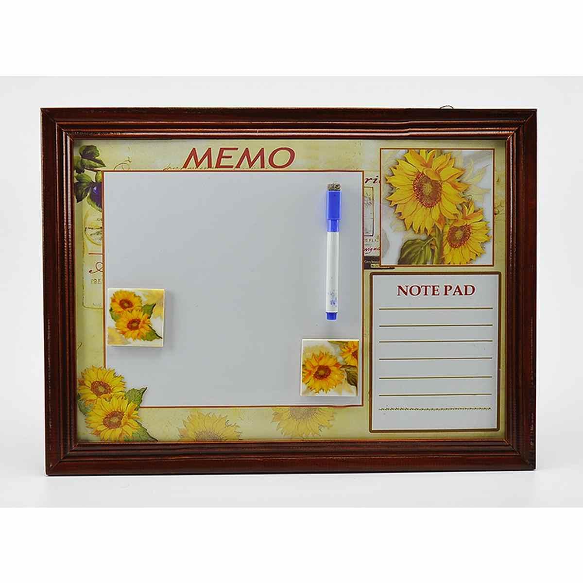 Lavagna Magnetica Girasole Memo 2 Modelli Assortiti | Gicos