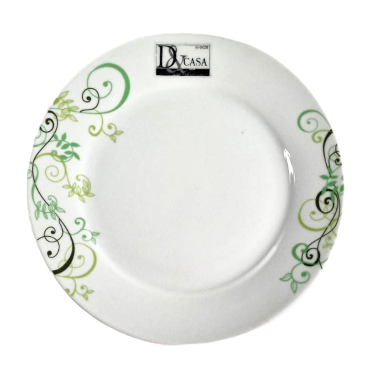 Piatto Tavola Ceramica Ele Frutta cm.19 Verde | M2 Store