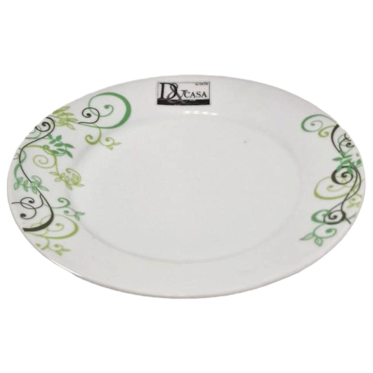 Piatto Tavola Ceramica Ele Frutta cm.19 Verde | M2 Store