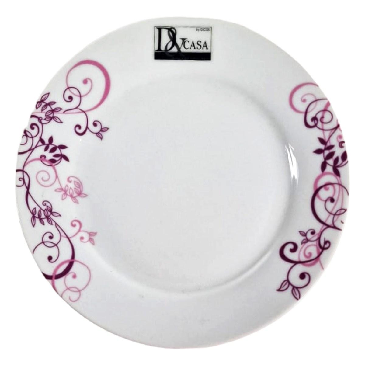 Piatto Tavola Ceramica Ele Frutta cm.19 Viola | M2 Store