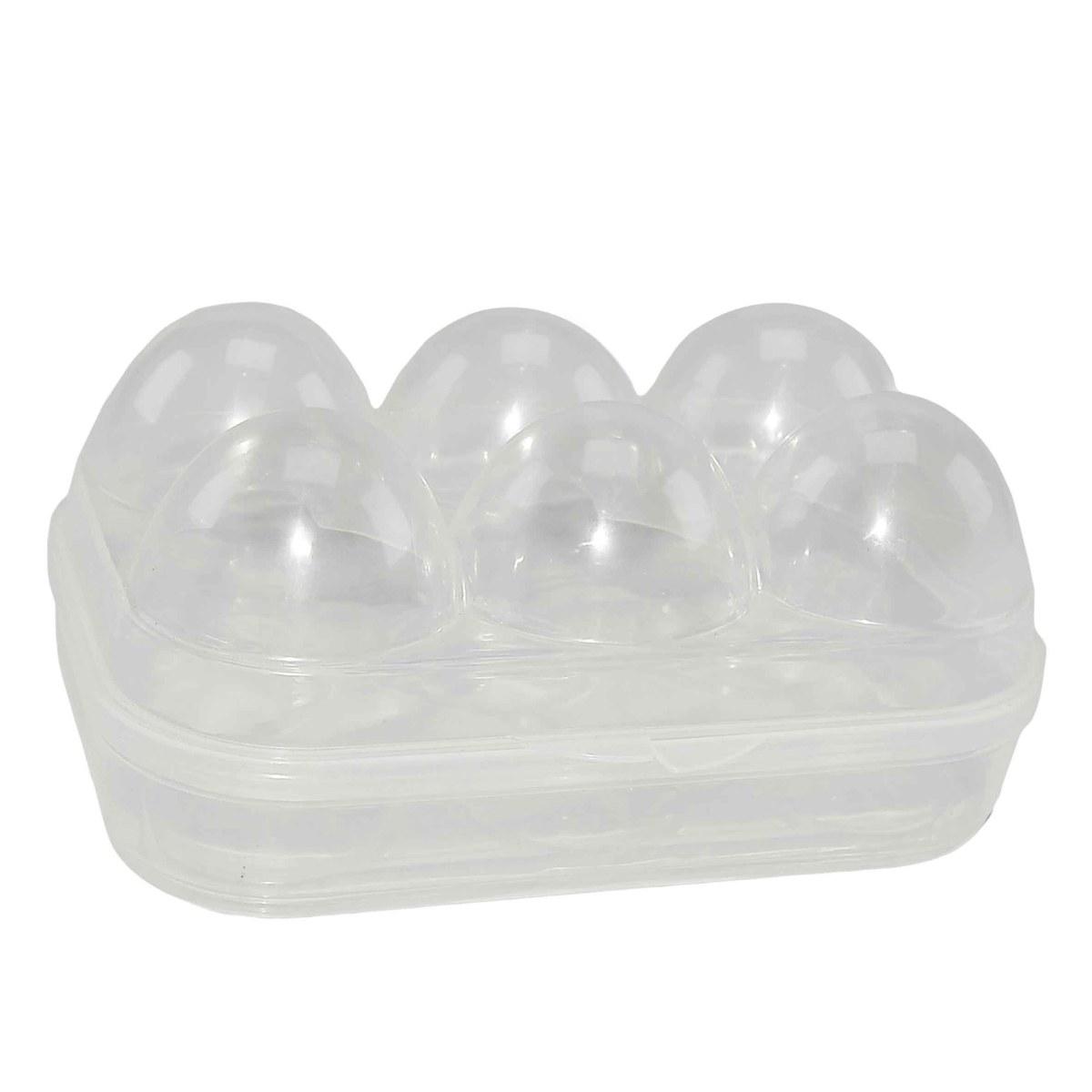 Porta Uovo PVC Trasparente 6 posti cm.16x11x7 | Gicos