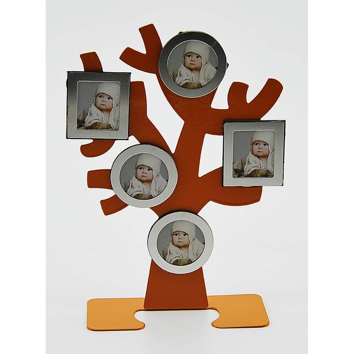 Cornice Multipla 5 Posti Albero con Cornici cm.21x14 | Gicos