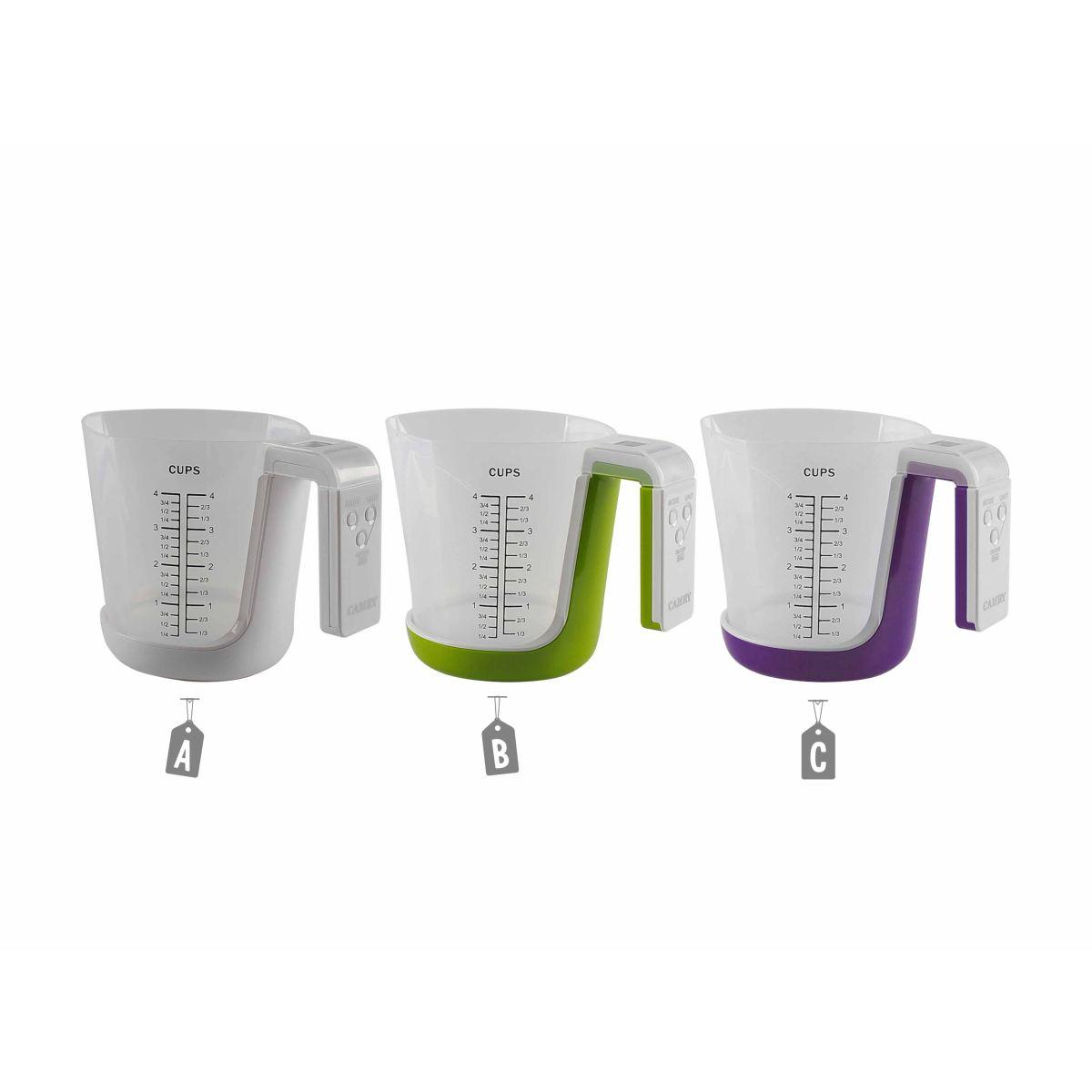 Bilancia Digitale kg.3 con Caraffa Graduata | Gicos