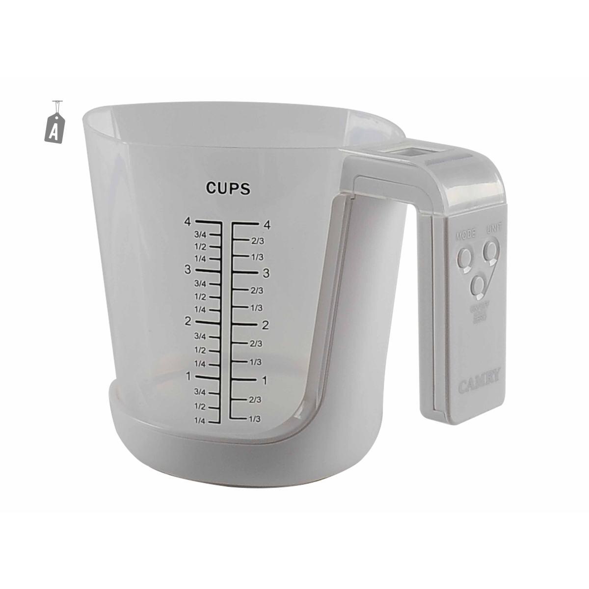 Bilancia Digitale kg.3 con Caraffa Graduata | Gicos