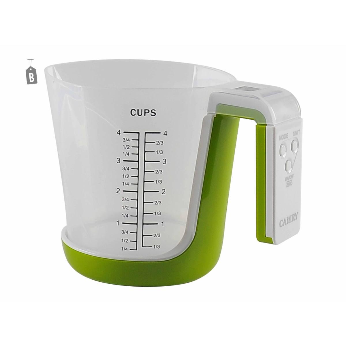 Bilancia Digitale kg.3 con Caraffa Graduata | Gicos