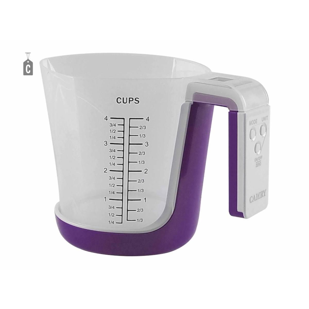 Bilancia Digitale kg.3 con Caraffa Graduata | Gicos