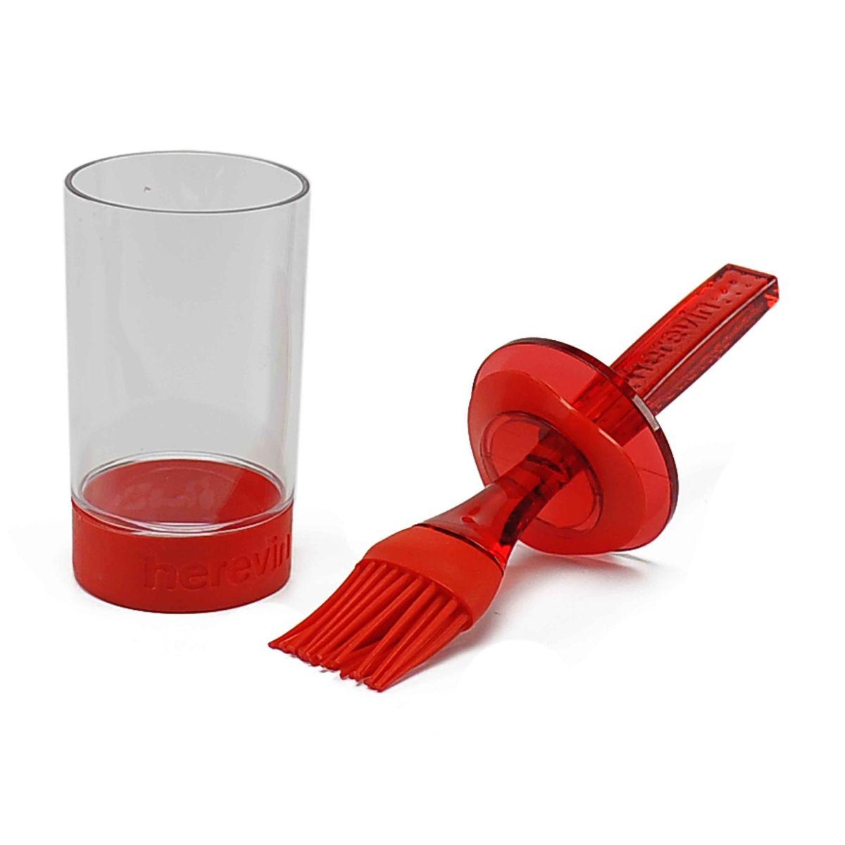 Pennello Alimenti Silicone con Cont. cm.20 4 Colori | Gicos