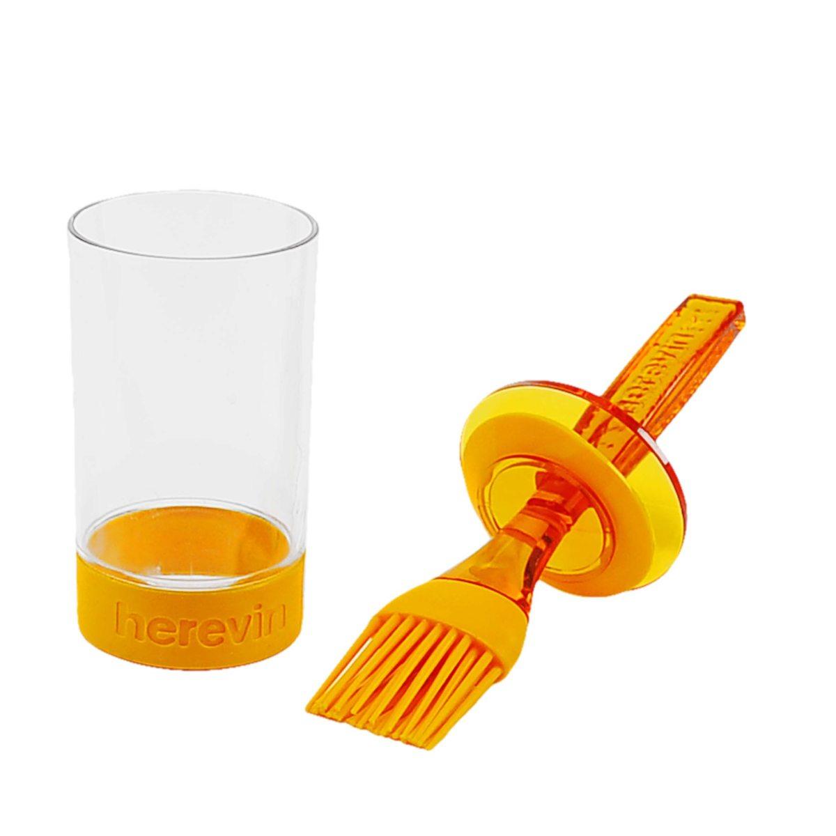 Pennello Alimenti Silicone con Cont. cm.20 4 Colori | Gicos