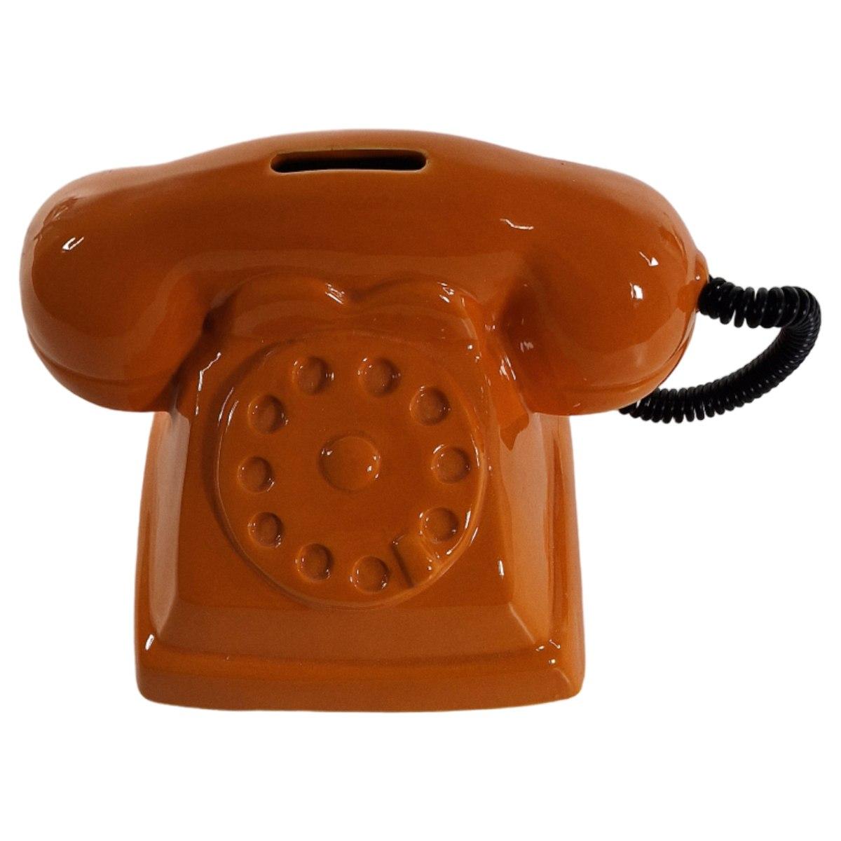 Salvadanaio Ceramica Telefono Assortito cm.h12 5 Colori Assotiti | M2 Store