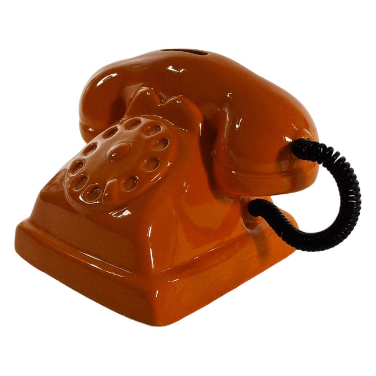 Salvadanaio Ceramica Telefono Assortito cm.h12 5 Colori Assotiti | M2 Store