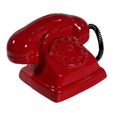Salvadanaio Ceramica Telefono Assortito cm.h12 5 Colori Assotiti | M2 Store