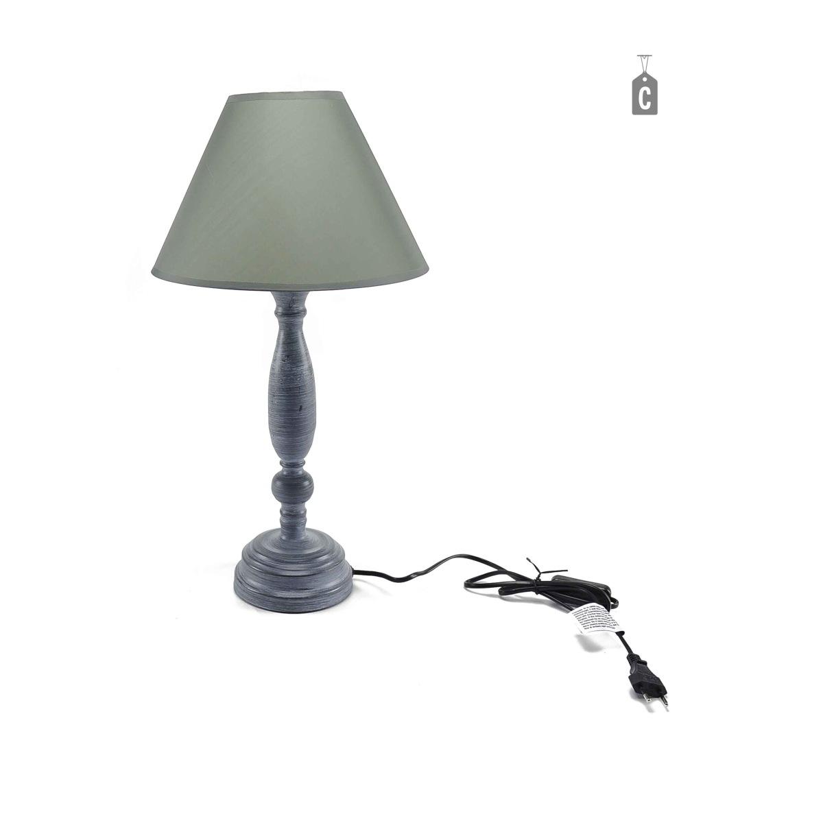 Lampada Tavolo Metallo 3 Colori Assortiti h34 | Gicos