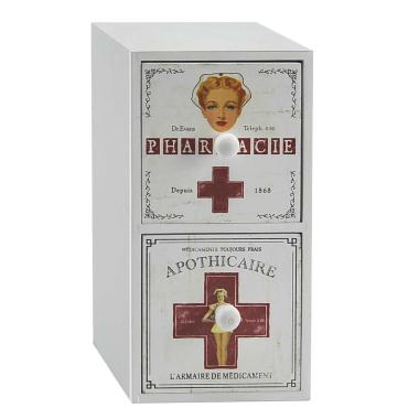 Scatola Pronto Soccorso 2c Legno cm.12x10x22 | Gicos