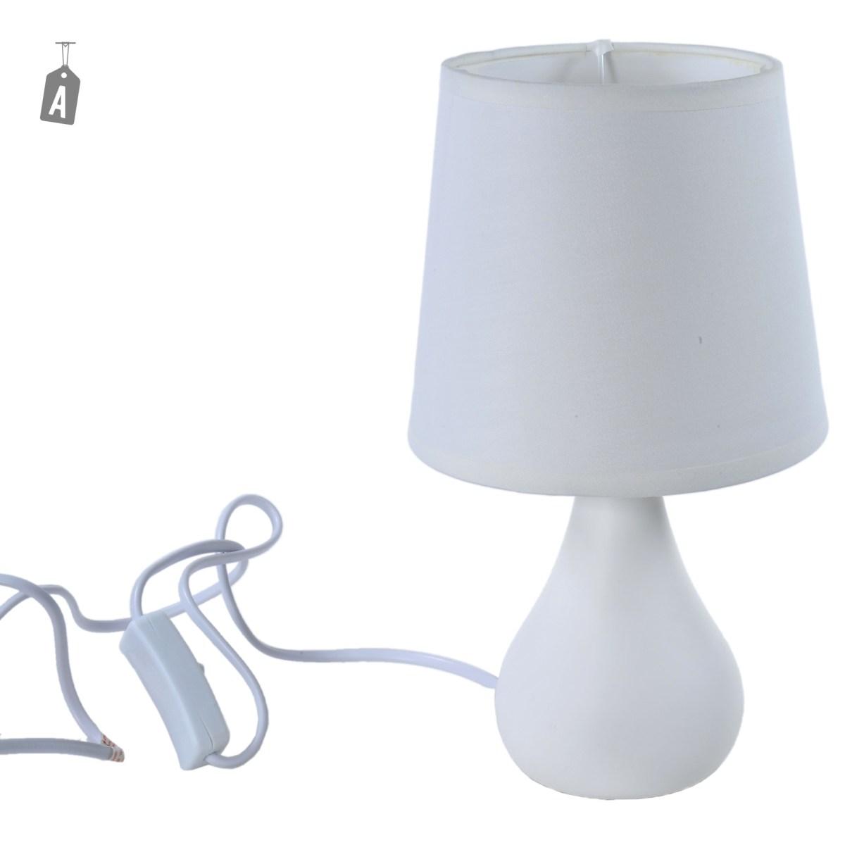 Lampada Tavolo Ceramica 4 Colori Assortito cm.h29 | Gicos