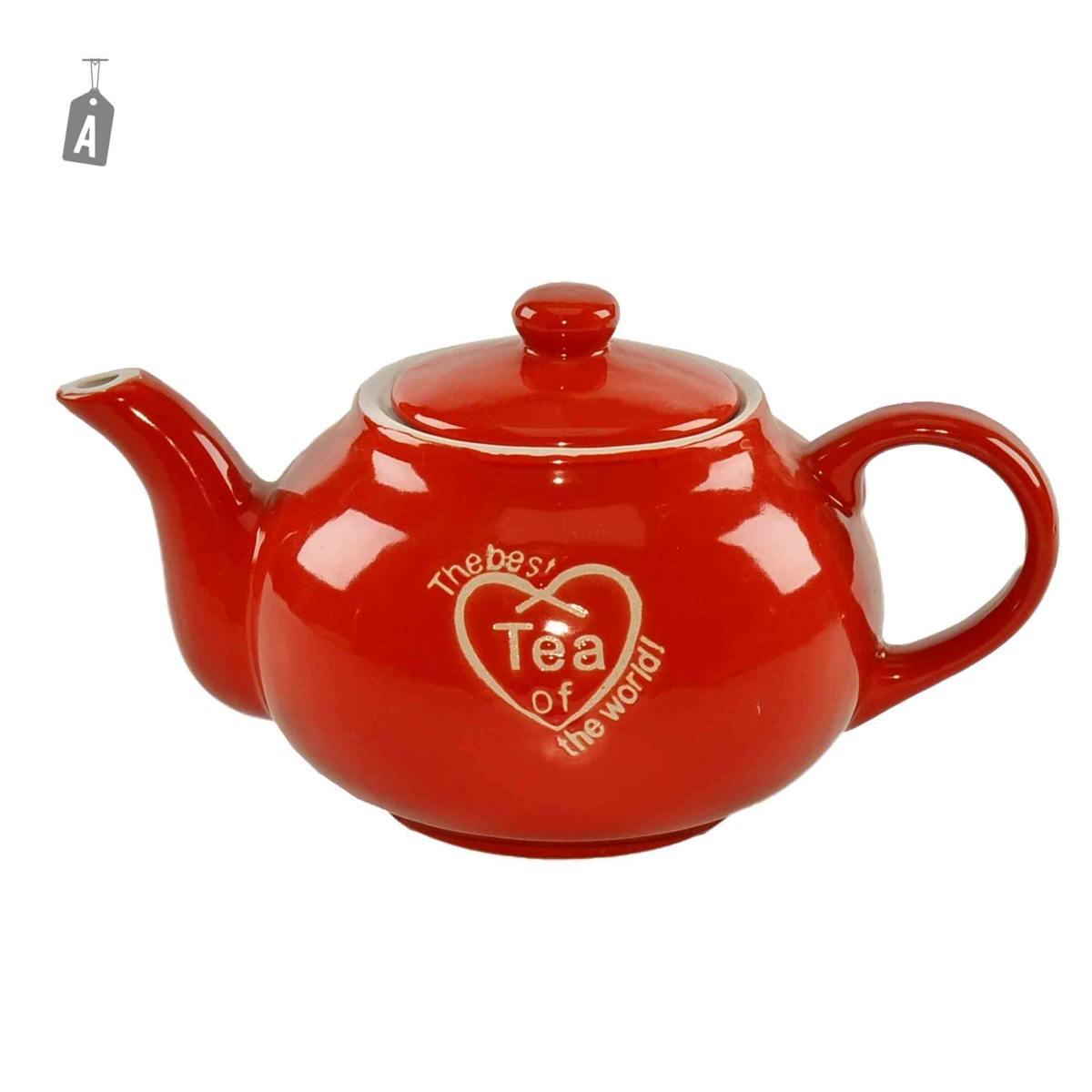 Teiera Ceramica The Best Tea Disponibile 4 Colori | Gicos