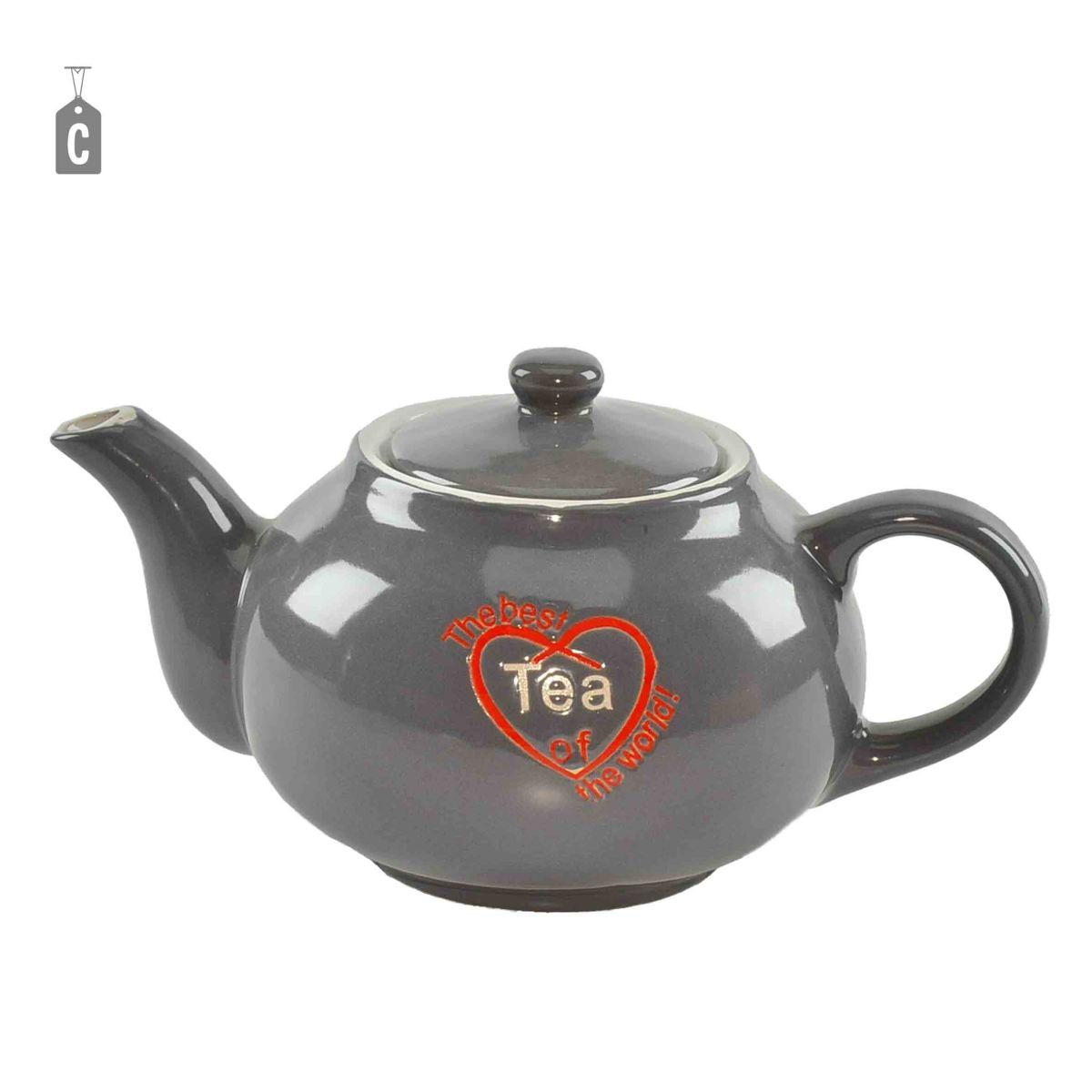 Teiera Ceramica The Best Tea Disponibile 4 Colori | Gicos